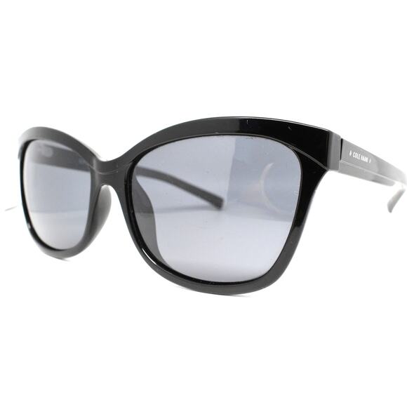 Cole Haan Black Polarized Women's Sunglasses - LENSES FAIR/FRAMES GOOD CONDITION - Picture 1 of 15